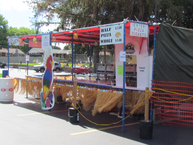 Unpacking the booth